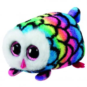 Ty Teeny Ty's uiltje " Hootie" 10 cm mini knuffel