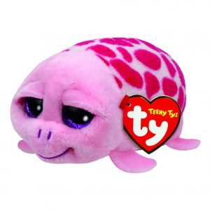 Ty Teeny Ty's schildpad "Shuffler" 10 cm mini knuffel