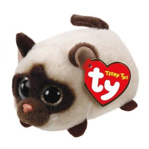 Ty Teeny Ty's Siamees katje  "Kimi" 10 cm mini knuffel