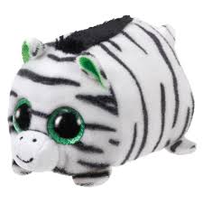 Ty Teeny Ty's zebra  "Zilla" 10 cm mini knuffel